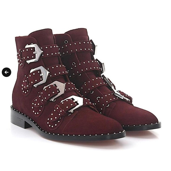 GIVENCHY Studded Suede Ankle Boot - Picture 1 of 8
